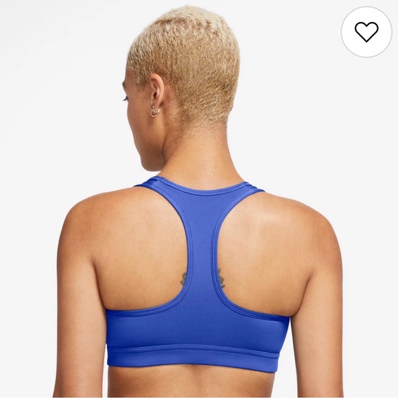 Nike Swoosh Dri - Fit Blue Sports Bra size XS - Picture 2 of 7